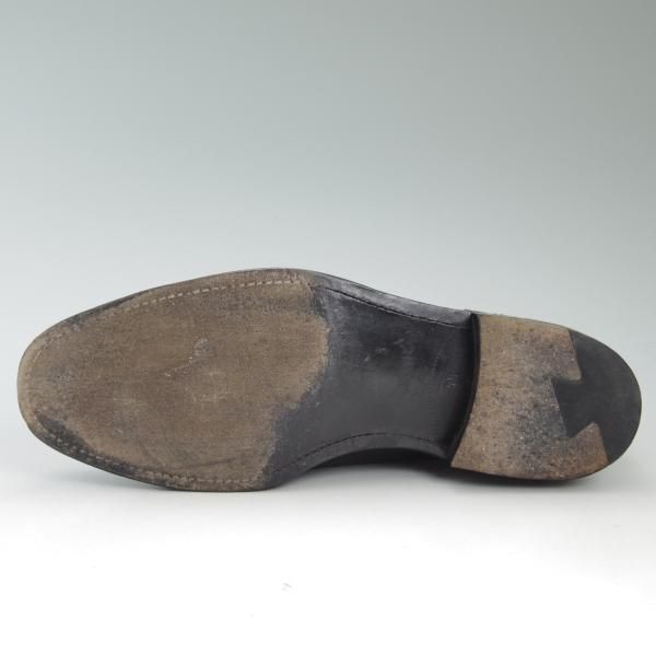 極上★ユナイテッドアローズ SIZE 7.5【★グッドイヤーウェルテッド製法/Uチップ】カーフ/黒/men's/メンズ/靴/United Arrows★c310