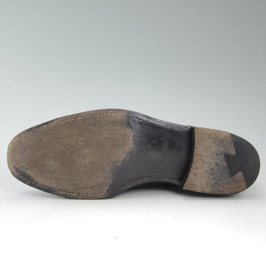 極上★ユナイテッドアローズ SIZE 7.5【★グッドイヤーウェルテッド製法/Uチップ】カーフ/黒/men's/メンズ/靴/United Arrows★c310