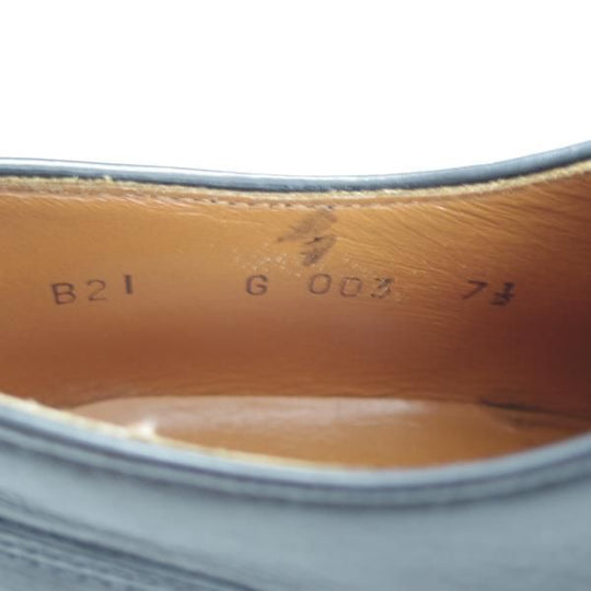 極上★ユナイテッドアローズ SIZE 7.5【★グッドイヤーウェルテッド製法/Uチップ】カーフ/黒/men's/メンズ/靴/United Arrows★c310