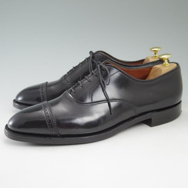 極上★オールデン 10.5C【★コードバン仕様/9016/ハンプトンラスト】黒/パンチドキャップトゥ/Alden★c312