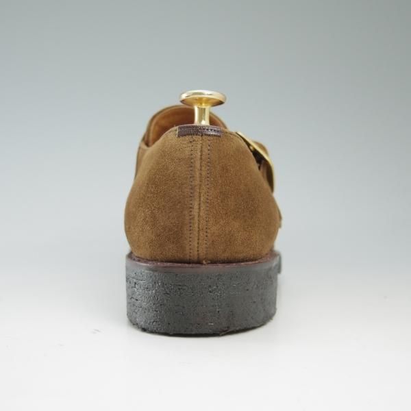 極希少★チャーチ 65E/UK6.5【★2都市ロゴ/54ラスト/旧チャーチ】モンクストラップ/PRIOR/スエード/Church's★c314