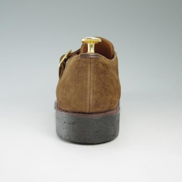 極希少★チャーチ 65E/UK6.5【★2都市ロゴ/54ラスト/旧チャーチ】モンクストラップ/PRIOR/スエード/Church's★c314