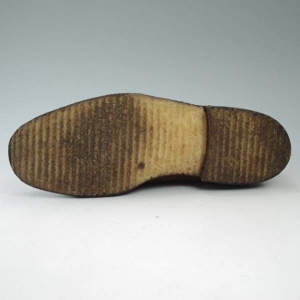 極希少★チャーチ 65E/UK6.5【★2都市ロゴ/54ラスト/旧チャーチ】モンクストラップ/PRIOR/スエード/Church's★c314