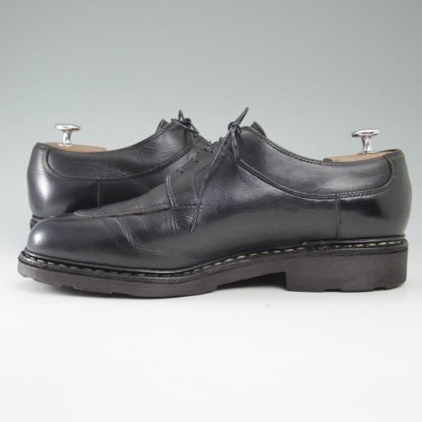 ★パラブーツ SIZE 8【定番★アヴィニョン/AVIGNON】グリフソール/Uチップ/リスレザー/NOIRE/LIS NOIR/GRIFF2/Paraboot★c318