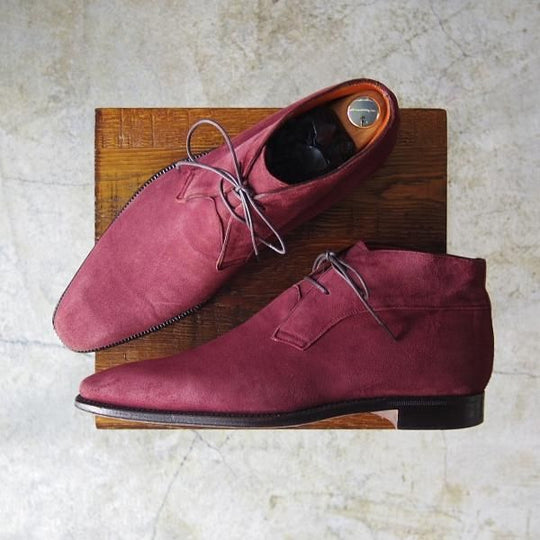 美品★(伊)Roland 1953/ローランド SIZE 7【伊勢丹メンズ取扱い★チャッカブーツ】スエード★c319