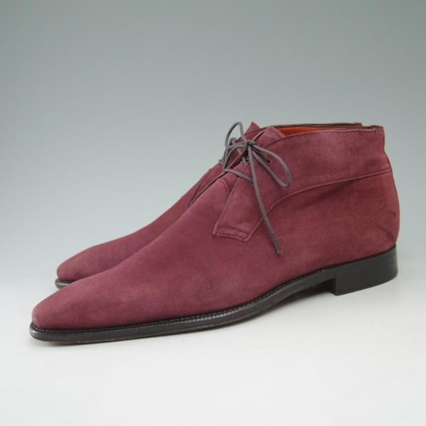 美品★(伊)Roland 1953/ローランド SIZE 7【伊勢丹メンズ取扱い★チャッカブーツ】スエード★c319