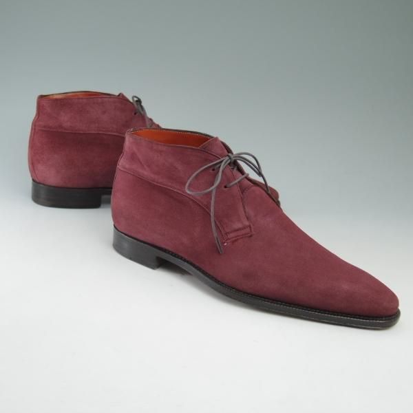 美品★(伊)Roland 1953/ローランド SIZE 7【伊勢丹メンズ取扱い★チャッカブーツ】スエード★c319