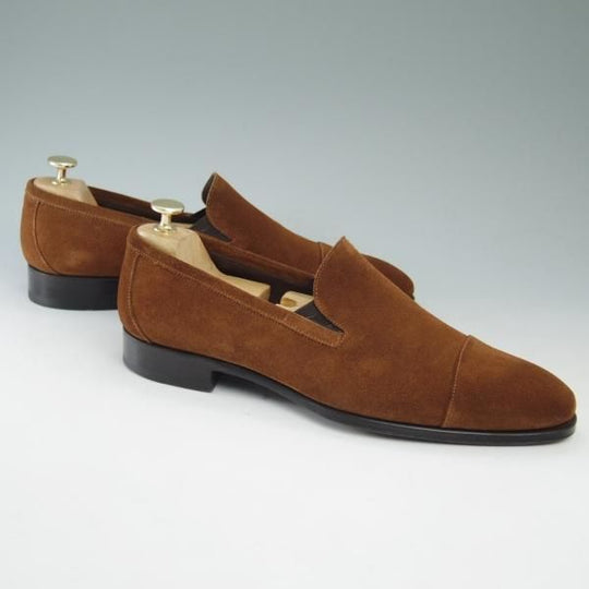 美品★(伊)Lav.Blake×伊勢丹メンズ SIZE 42【別注品★ISETAN MEN'S】ローファー/スリッポン/スエード★c320