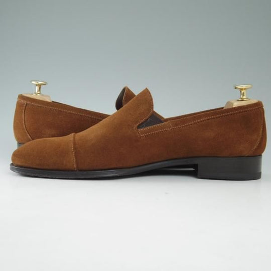 美品★(伊)Lav.Blake×伊勢丹メンズ SIZE 42【別注品★ISETAN MEN'S】ローファー/スリッポン/スエード★c320