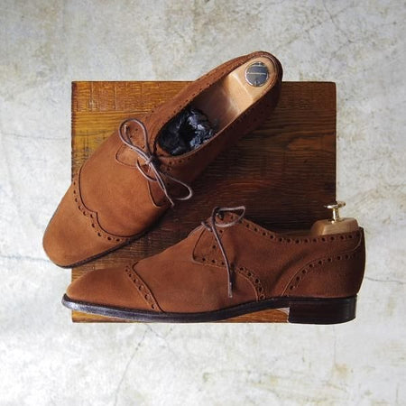 極上★ユナイテッドアローズ SIZE 40.5【★ダービー シューズ】スエード/men's/メンズ/靴/UNITED ARROWS★c321