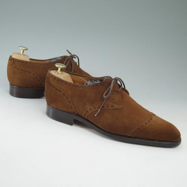 極上★ユナイテッドアローズ SIZE 40.5【★ダービー シューズ】スエード/men's/メンズ/靴/UNITED ARROWS★c321