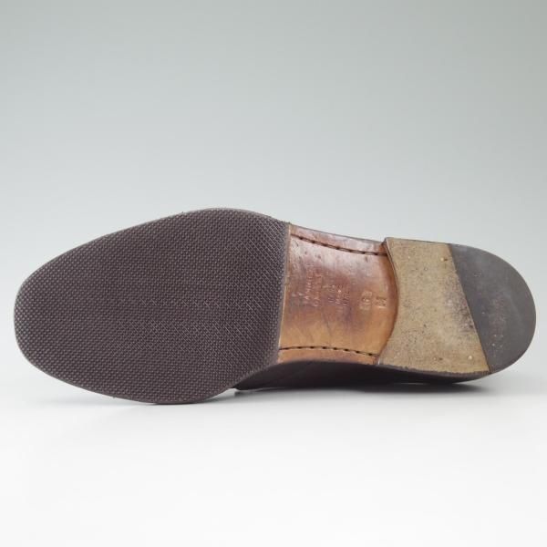 極上★(伊)タニノクリスチー SIZE 6【定価15万円以上★モンクストラップ】128291/濃茶/ダークブラウン/カーフ/TANINO CRISCI★c324