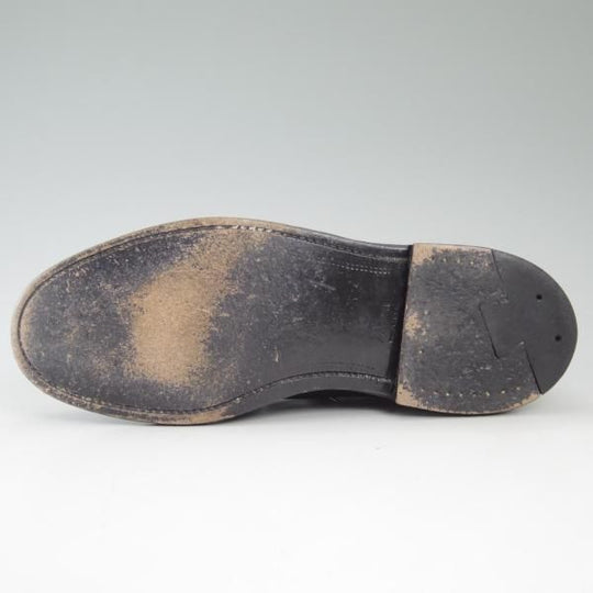 極美品★(米)オールデン 7D【定価￥136,080-★コードバン/9901】黒/プレーントゥ/バリーラスト/Alden★c327