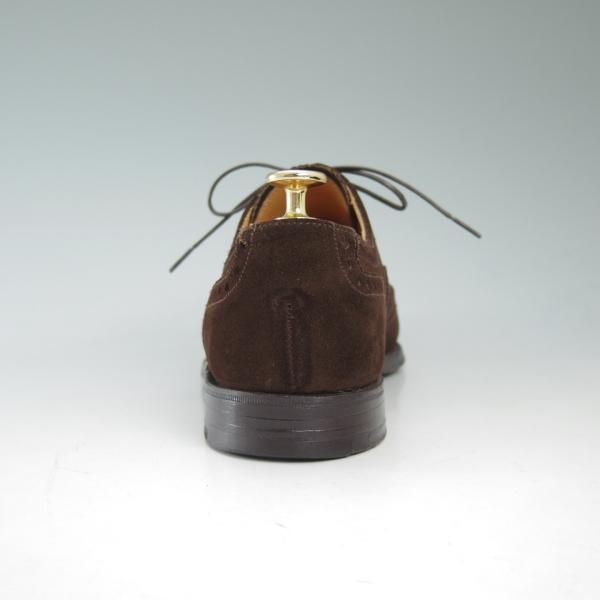 極上★(英)アルフレッドサージェント 6.5FX【★フルブローグ/スエード】2850-13/濃茶/ダークブラウン/サージェント/Alfred Sargent★c330