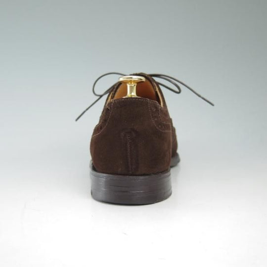 極上★(英)アルフレッドサージェント 6.5FX【★フルブローグ/スエード】2850-13/濃茶/ダークブラウン/サージェント/Alfred Sargent★c330