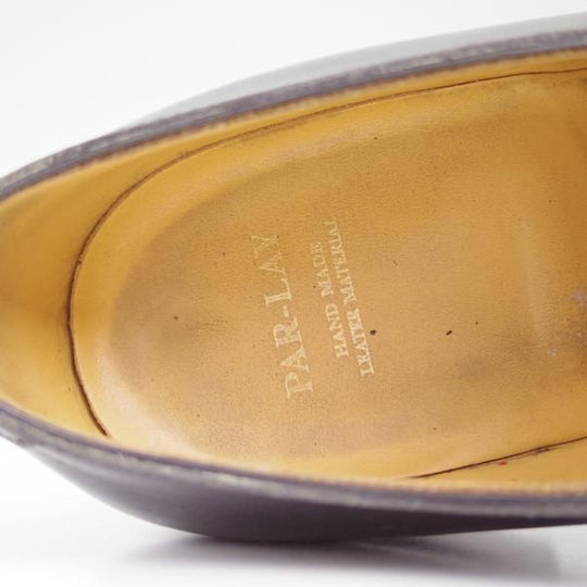 極上★PAR-LAY/パーレイ SIZE 7【★グッドイヤーウェルテッド製法/ホールカット】黒/ダブルレザーソール/men's/メンズ★c334