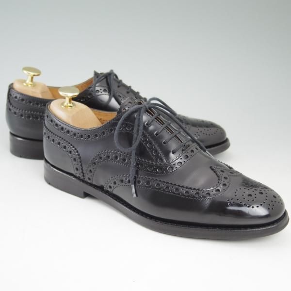 ★チャーチ(レディース) SIZE 37.5【★バーウッド/BURWOOD WG】ポリッシュドバインダーカーフ/8705-01/フルブローグ/Church's★c337