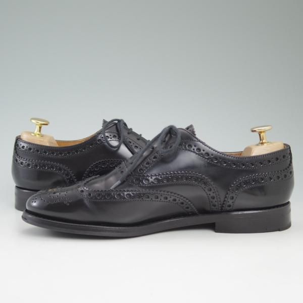 ★チャーチ(レディース) SIZE 37.5【★バーウッド/BURWOOD WG】ポリッシュドバインダーカーフ/8705-01/フルブローグ/Church's★c337