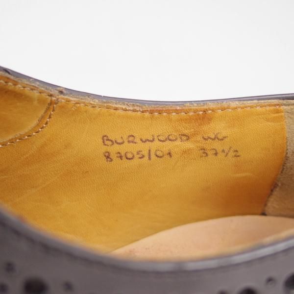 ★チャーチ(レディース) SIZE 37.5【★バーウッド/BURWOOD WG】ポリッシュドバインダーカーフ/8705-01/フルブローグ/Church's★c337