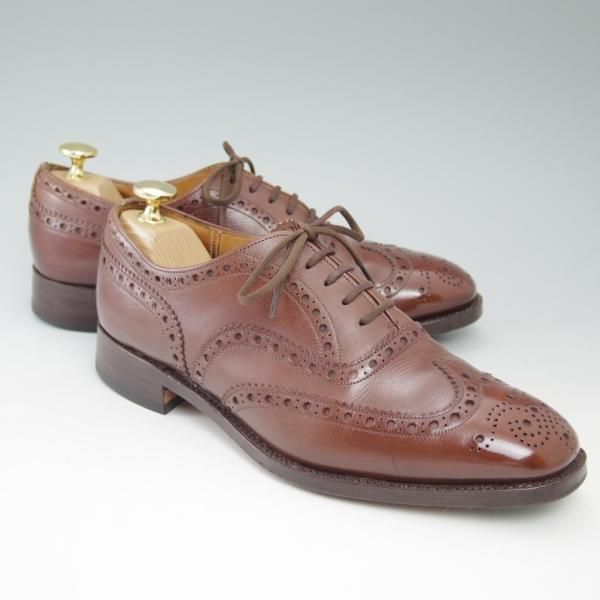 極上★チャーチ 6F【★旧チャーチ/73ラスト/CHETWYND/チェットウィンド】3都市ロゴ/フルブローグ/60F/Church's★c339