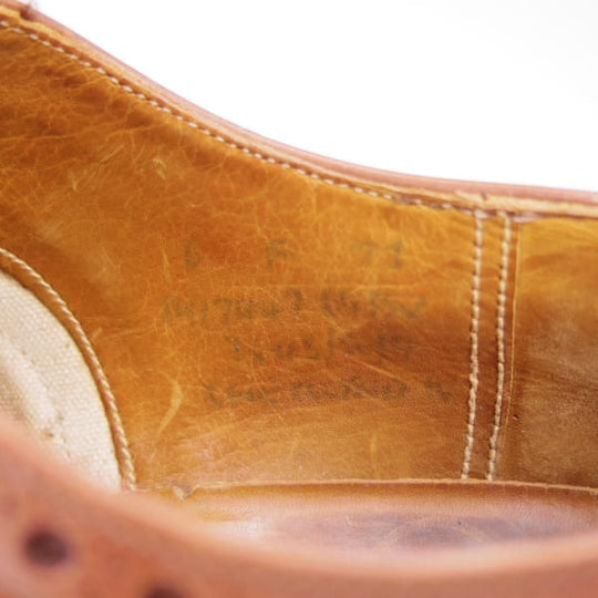 極上★チャーチ 6F【★旧チャーチ/73ラスト/CHETWYND/チェットウィンド】3都市ロゴ/フルブローグ/60F/Church's★c339