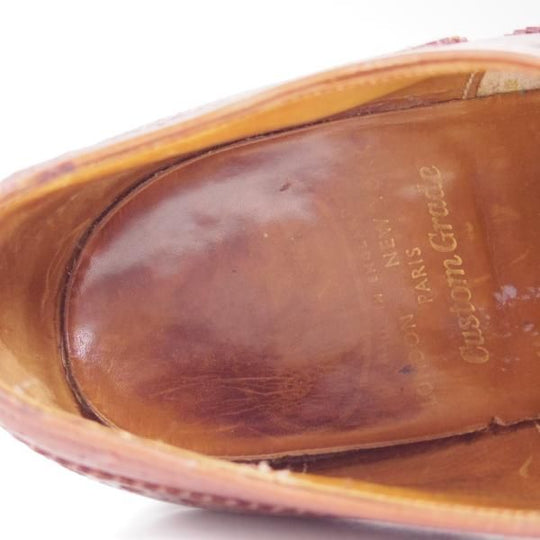 極上★チャーチ 6F【★旧チャーチ/73ラスト/CHETWYND/チェットウィンド】3都市ロゴ/フルブローグ/60F/Church's★c339