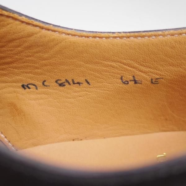 新品★クロケット＆ジョーンズ US6.5E/UK6【★ラルフローレン別注/Polo Ralph Lauren】Uチップ/カーフ/Crockett＆Jones★c345