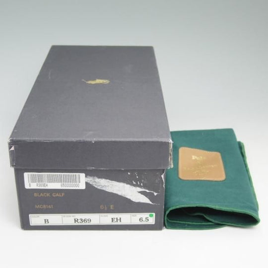 新品★クロケット＆ジョーンズ US6.5E/UK6【★ラルフローレン別注/Polo Ralph Lauren】Uチップ/カーフ/Crockett＆Jones★c345