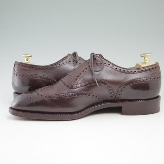 極上★チャーチ 90E/UK9【★(英)アランマカフィー別注/旧チャーチ/2〜3都市ロゴ時代】119ラスト/フルブローグ/Alan McAfee/Church's★c346