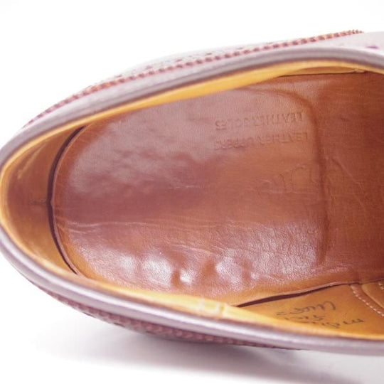 極上★チャーチ 90E/UK9【★(英)アランマカフィー別注/旧チャーチ/2〜3都市ロゴ時代】119ラスト/フルブローグ/Alan McAfee/Church's★c346