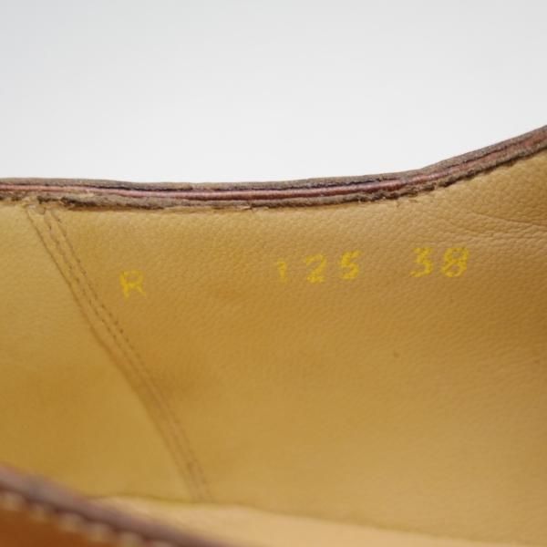 新品★(伊)Bemer's/ベーメルズ SIZE 38【希少★ステファノベーメルの別ライン】Stefano Bemer/Uチップ/★c349