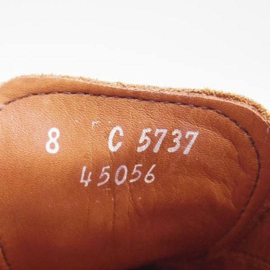 極上★(米)アレンエドモンズ 8C【定価￥75,900-★パンチドキャップ/Fifth Avenue】カーフ/赤茶/メンズ/ALLEN EDMONDS★c350
