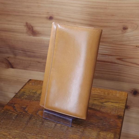 ほぼ新品★(伊)タニノクリスチー【★マルチケース/長財布】レザー/茶/メンズ/TANINO CRISCI★c332