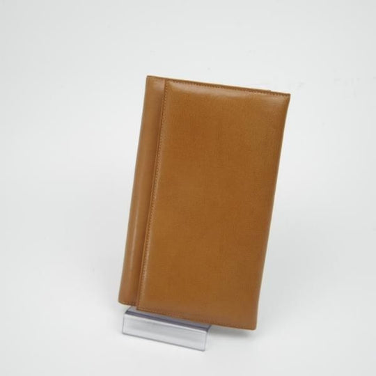 ほぼ新品★(伊)タニノクリスチー【★マルチケース/長財布】レザー/茶/メンズ/TANINO CRISCI★c332