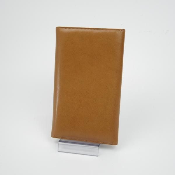 ほぼ新品★(伊)タニノクリスチー【★マルチケース/長財布】レザー/茶/メンズ/TANINO CRISCI★c332