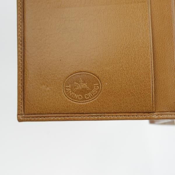 ほぼ新品☆(伊)タニノクリスチー【☆マルチケース/長財布】レザー/茶