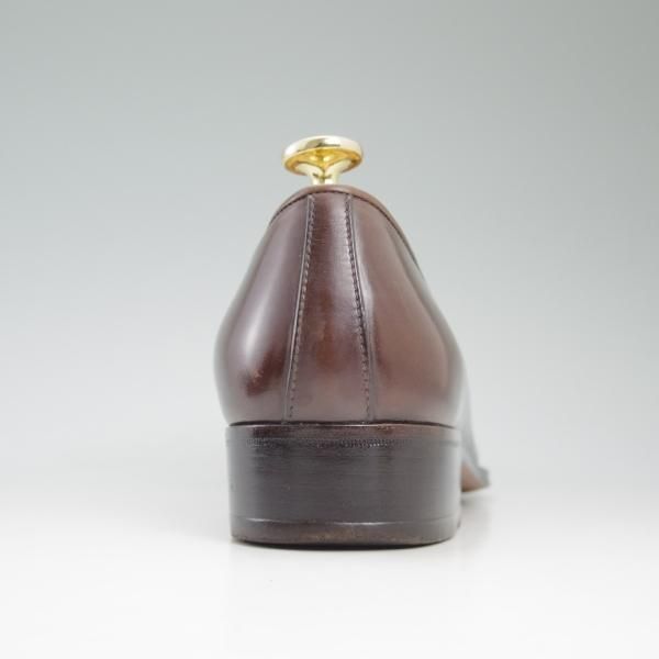 美品★(伊)タニノクリスチー 5.5【★イグアナリザード仕様】REAL LIZARD/リアルリザード/108098/コンビ ローファー/TANINO CRISCI★c364