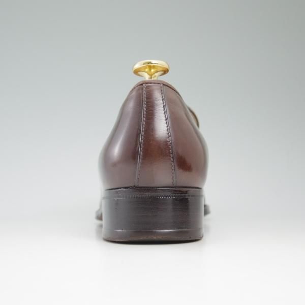 美品★(伊)タニノクリスチー 5.5【★イグアナリザード仕様】REAL LIZARD/リアルリザード/108098/コンビ ローファー/TANINO CRISCI★c364