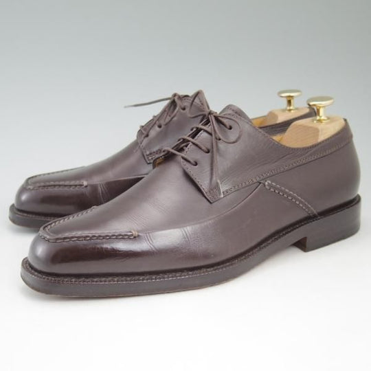 極美品★(伊)タニノクリスチー SIZE 6.5【希少★ブラックラピド製法】133301/濃茶/Uチップ/TANINO CRISCI★c367