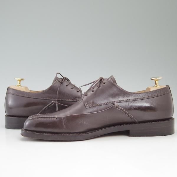 極美品★(伊)タニノクリスチー SIZE 6.5【希少★ブラックラピド製法】133301/濃茶/Uチップ/TANINO CRISCI★c367