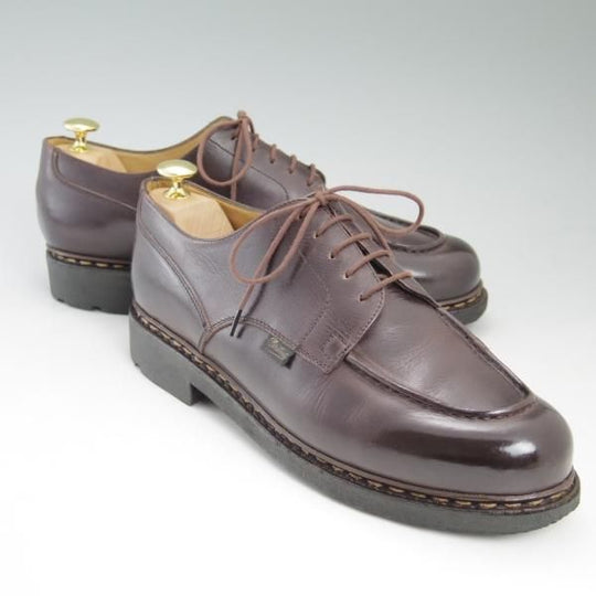 美品★パラブーツ SIZE 8.5【★シャンボード/CHAMBORD】カフェ/LIS CAFE/TEXソール/Uチップ/Paraboot★c368