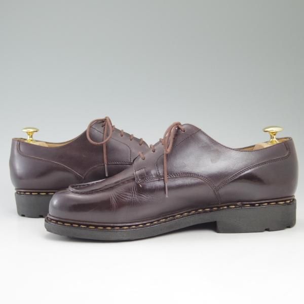 美品★パラブーツ SIZE 8.5【★シャンボード/CHAMBORD】カフェ/LIS CAFE/TEXソール/Uチップ/Paraboot★c368