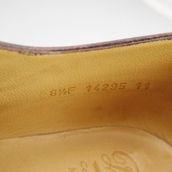 美品★パラブーツ SIZE 8.5【★シャンボード/CHAMBORD】カフェ/LIS CAFE/TEXソール/Uチップ/Paraboot★c368