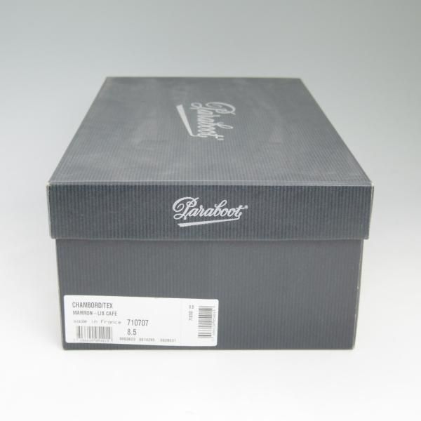 美品★パラブーツ SIZE 8.5【★シャンボード/CHAMBORD】カフェ/LIS CAFE/TEXソール/Uチップ/Paraboot★c368
