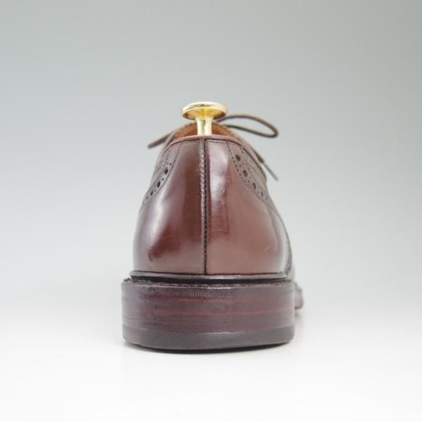 極上★クロケット＆ジョーンズ UK7.5/US8D【希少★コードバン/ダークブラウン】ラルフローレン別注/Ralph Lauren/Crockett＆Jones★c371