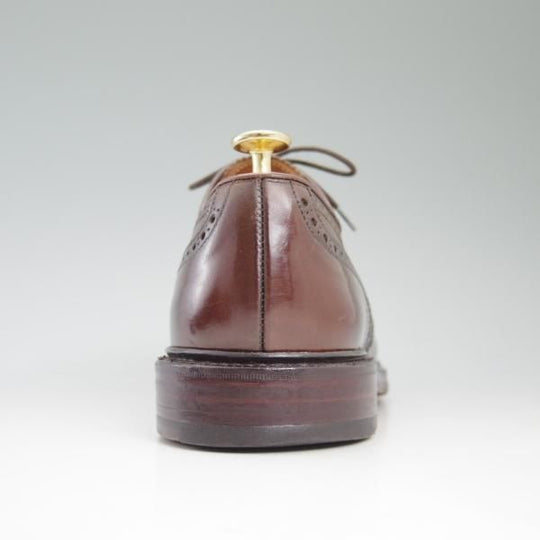 極上★クロケット＆ジョーンズ UK7.5/US8D【希少★コードバン/ダークブラウン】ラルフローレン別注/Ralph Lauren/Crockett＆Jones★c371
