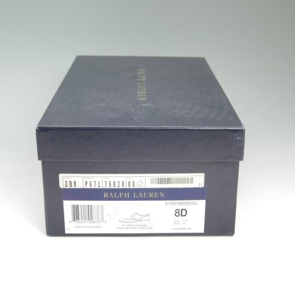 極上☆クロケット＆ジョーンズ UK7.5/US8D【希少☆コードバン/ダーク