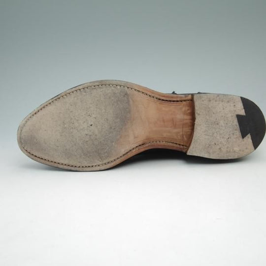 極美品★チャーチ 75F/UK7.5【最新モデル★SHAVINGTON】160ラスト/パンチドキャップトゥ/5都市ロゴ/カーフ/黒/Church's★c373