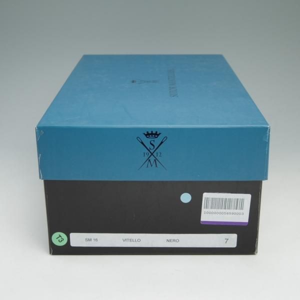 極上★(伊)ストール・マンテラッシ SIZE 7【★コインローファー】NERO/VITELLO/マンテラッシ/SUTOR MANTELLASSI★c375