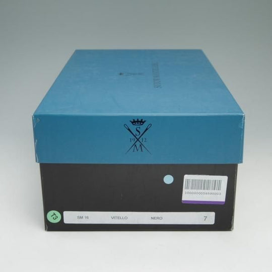 極上★(伊)ストール・マンテラッシ SIZE 7【★コインローファー】NERO/VITELLO/マンテラッシ/SUTOR MANTELLASSI★c375